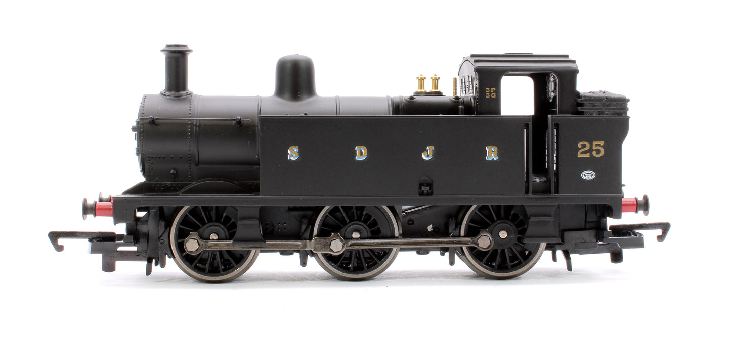 RailRoad Class 3F 'Jinty' 0-6-0 S&DJR Black No. 25 Steam Locomotive