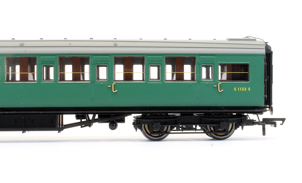 Pre-Owned BR Maunsell Corridor 3rd Class Coach 'S 1122 S'