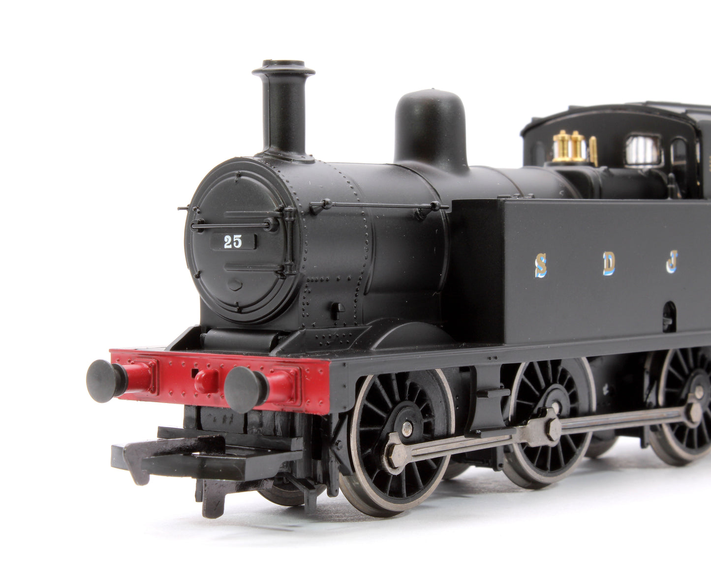 RailRoad Class 3F 'Jinty' 0-6-0 S&DJR Black No. 25 Steam Locomotive