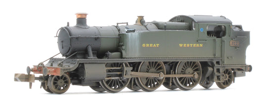 S2103-01W Bespoke Weathered Class 5101 Large Prairie Great Western GWR Green 2-6-2 Tank Locomotive No.5164