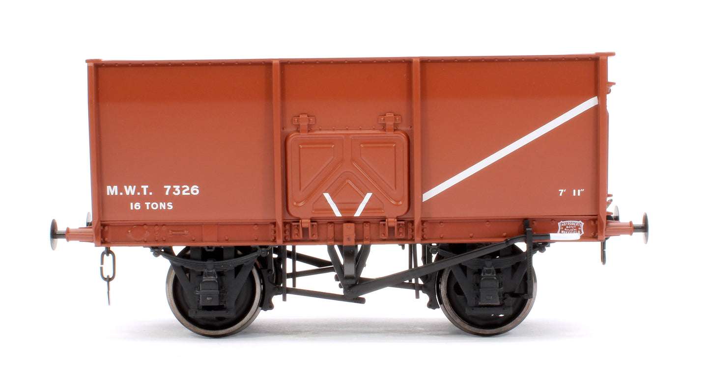 14T Slope Sided Mineral Wagon Bauxite MWT 7326