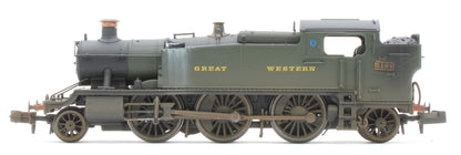 S2103-01W Bespoke Weathered Class 5101 Large Prairie Great Western GWR Green 2-6-2 Tank Locomotive No.5164