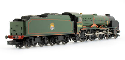 Pre-Owned Lord Nelson Class 30852 'Sir Walter Raleigh' BR Green Early Emblem Steam Locomotive