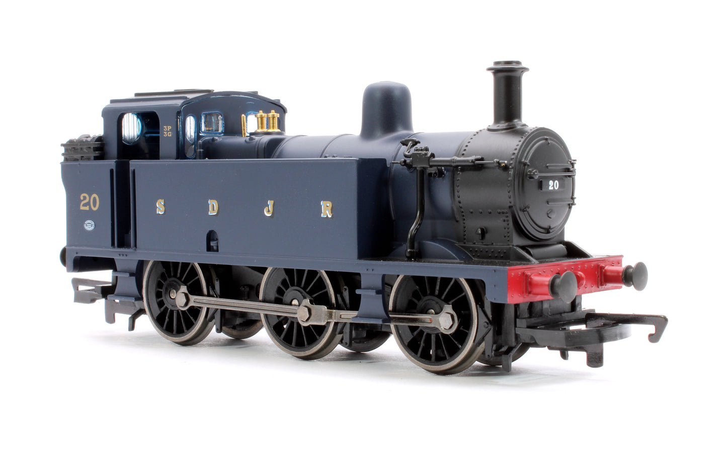 RailRoad Class 3F 'Jinty' 0-6-0 S&DJR Blue No. 20 Steam Locomotive