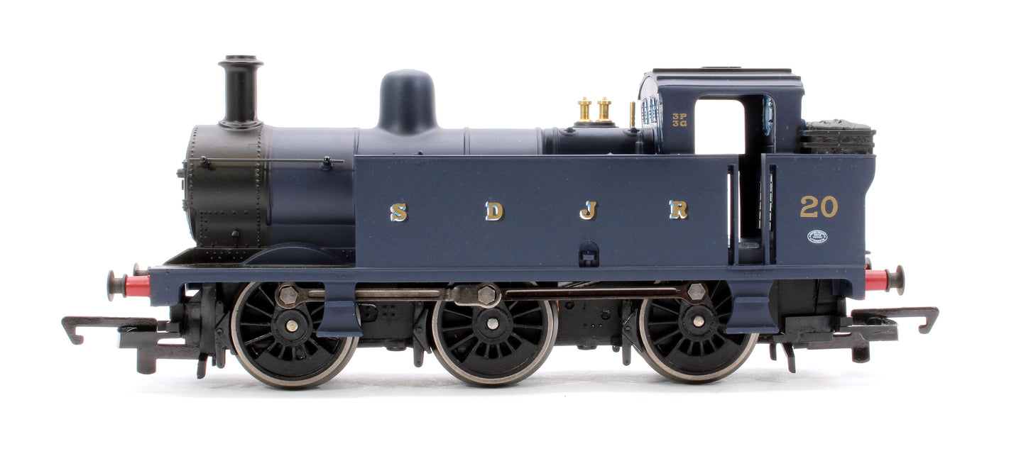 Pre-Owned R30316 RailRoad Class 3F 'Jinty' 0-6-0 S&DJR Blue No. 20 Steam Locomotive