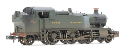 S2103-01W Bespoke Weathered Class 5101 Large Prairie Great Western GWR Green 2-6-2 Tank Locomotive No.5164