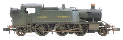 S2103-01W Bespoke Weathered Class 5101 Large Prairie Great Western GWR Green 2-6-2 Tank Locomotive No.5164
