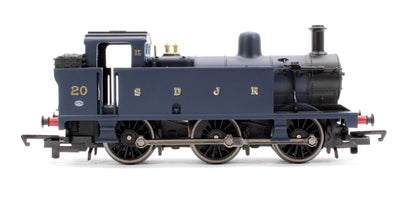 RailRoad Class 3F 'Jinty' 0-6-0 S&DJR Blue No. 20 Steam Locomotive