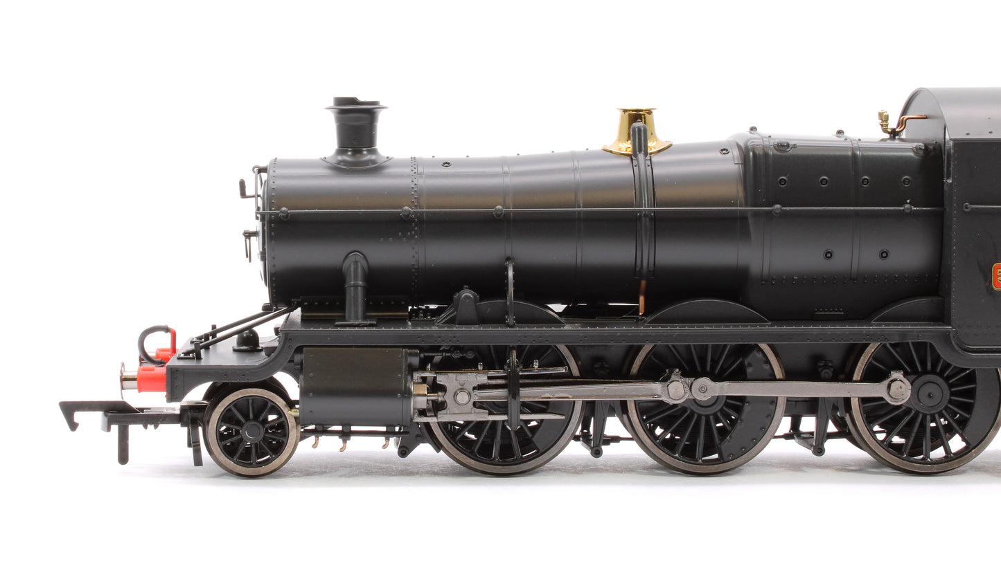 GWR 43xx 2-6-0 Mogul 5377 BR Black Early Crest Steam Locomotive