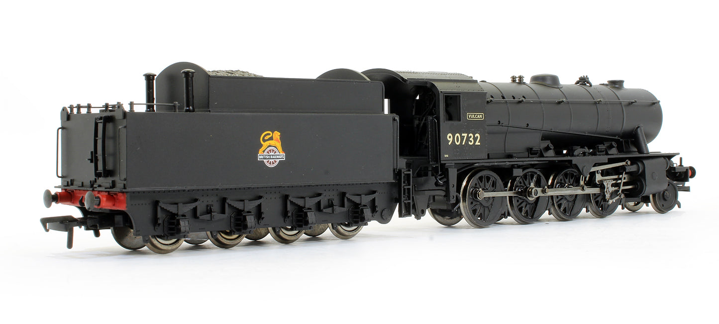 Pre-Owned WD 2-8-0 Austerity '90732' Vulcan BR Black Early Emblem Steam Locomotive
