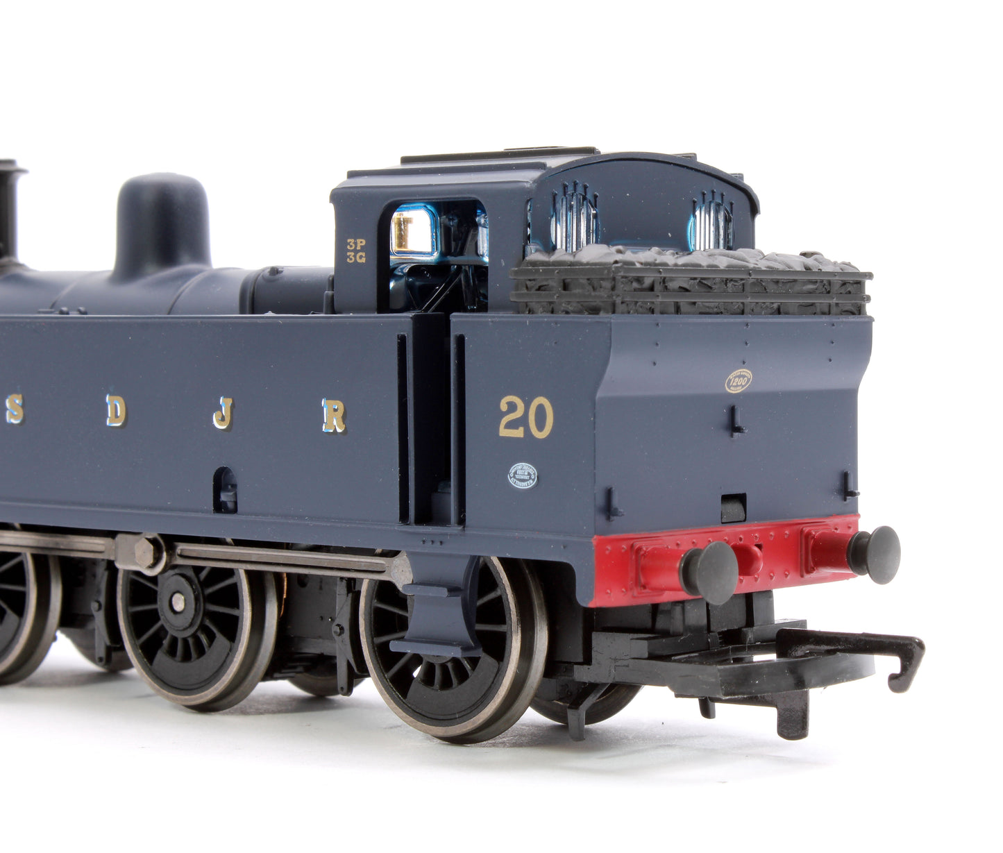 RailRoad Class 3F 'Jinty' 0-6-0 S&DJR Blue No. 20 Steam Locomotive