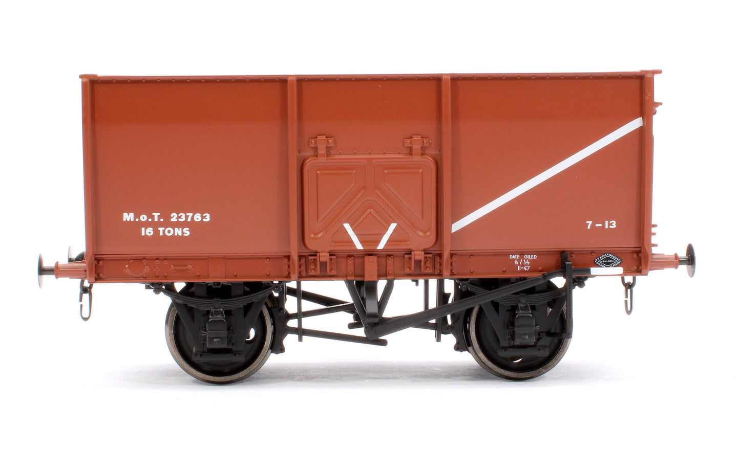 14T Slope Sided Mineral Wagon Bauxite MOT 23763