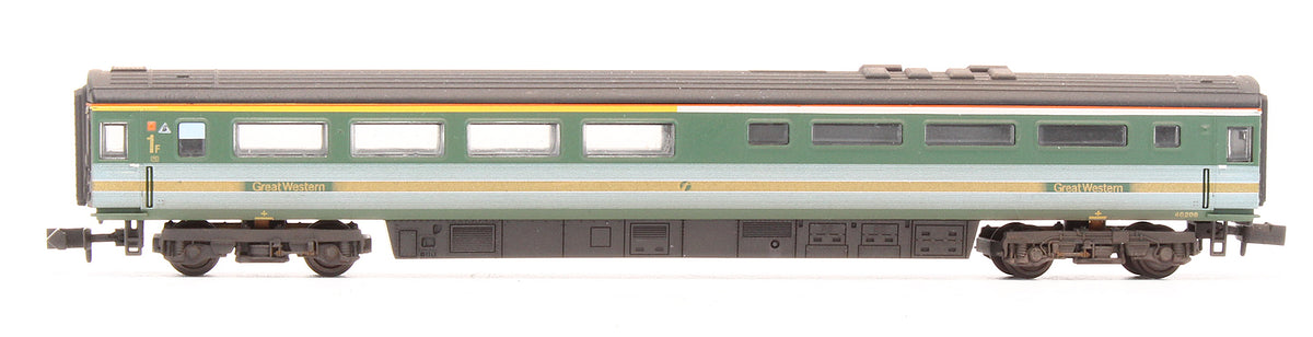 Pre-Owned 2D-019-011 Class 43 HST First Great Western (Fag Packet) 4 Car Bookset Custom Weathered - DCC Fitted