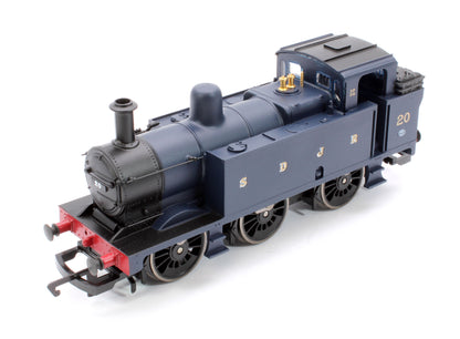 RailRoad Class 3F 'Jinty' 0-6-0 S&DJR Blue No. 20 Steam Locomotive