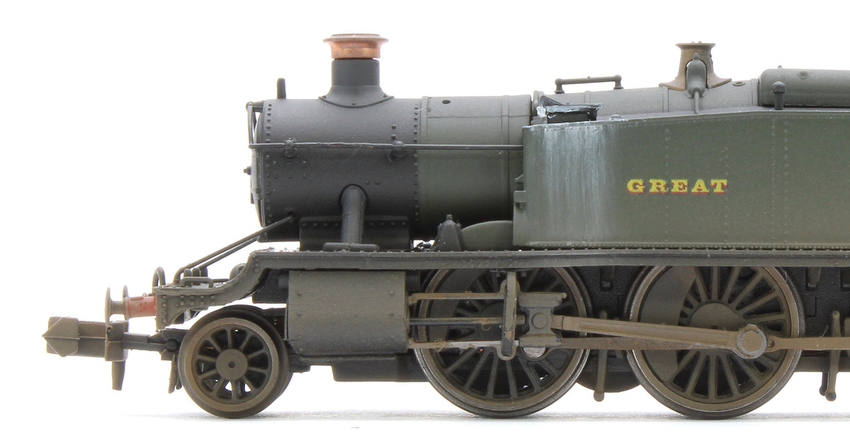 S2103-01W Bespoke Weathered Class 5101 Large Prairie Great Western GWR Green 2-6-2 Tank Locomotive No.5164