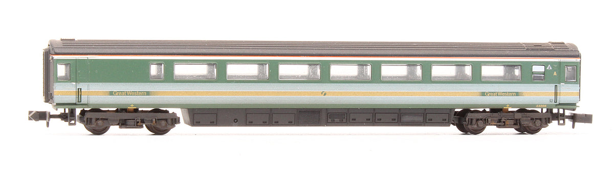 Pre-Owned 2D-019-011 Class 43 HST First Great Western (Fag Packet) 4 Car Bookset Custom Weathered - DCC Fitted