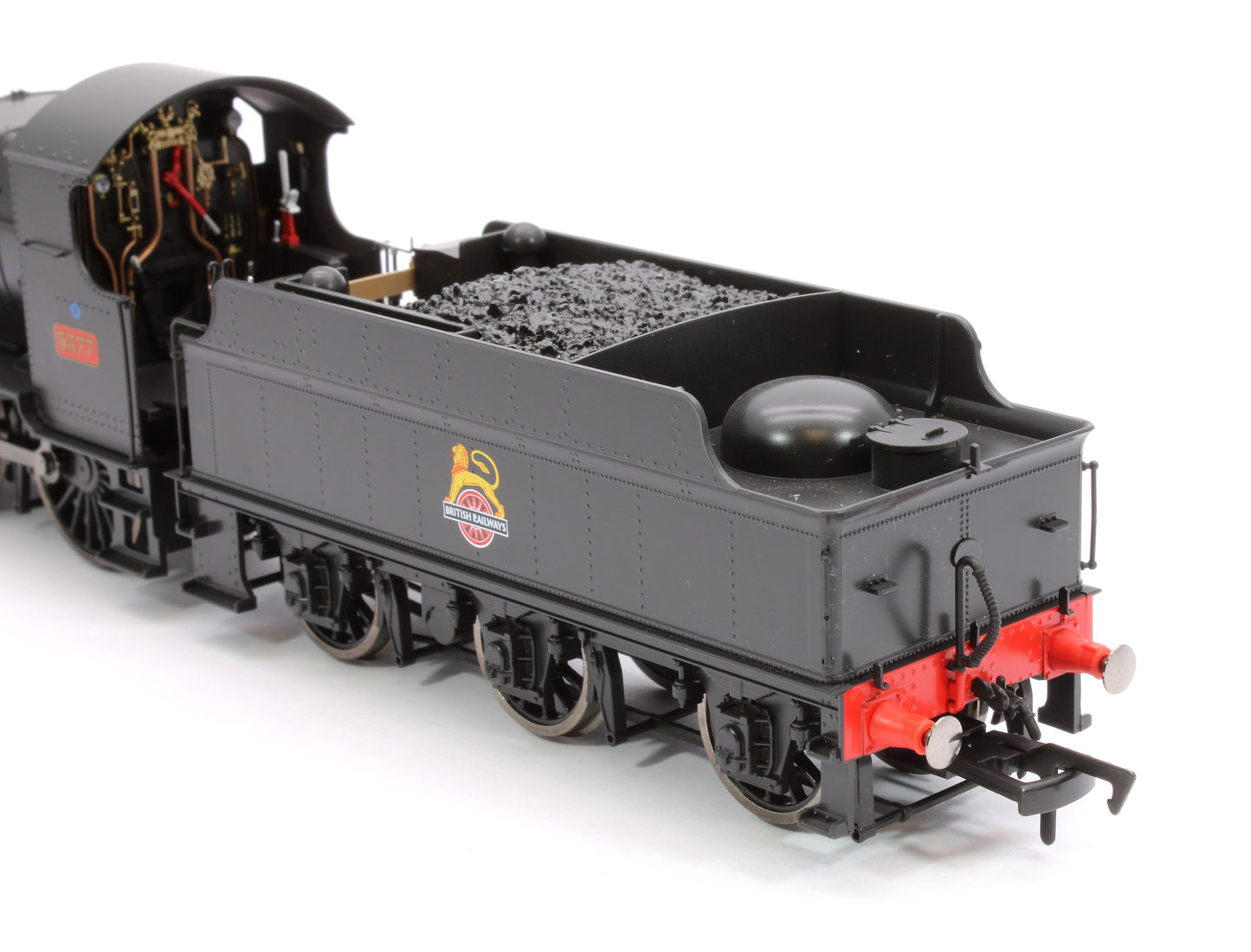 GWR 43xx 2-6-0 Mogul 5377 BR Black Early Crest Steam Locomotive - DCC Sound