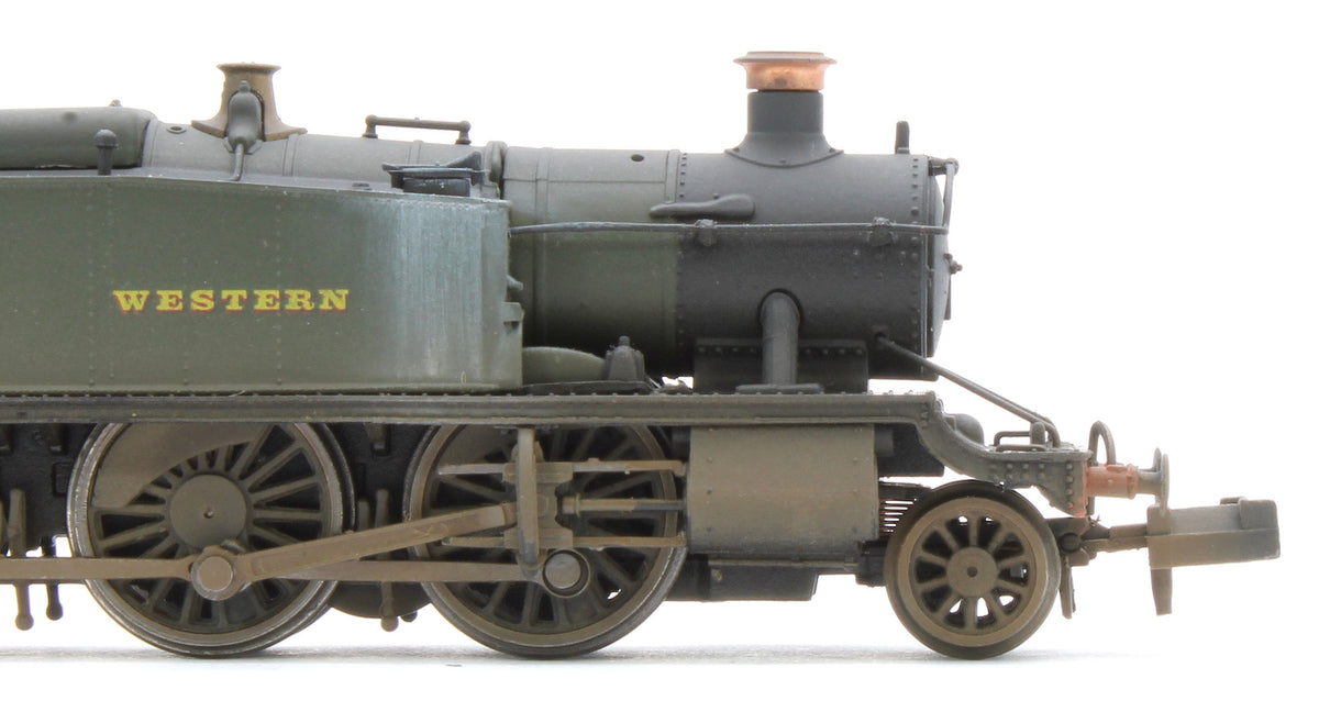 S2103-01W Bespoke Weathered Class 5101 Large Prairie Great Western GWR Green 2-6-2 Tank Locomotive No.5164