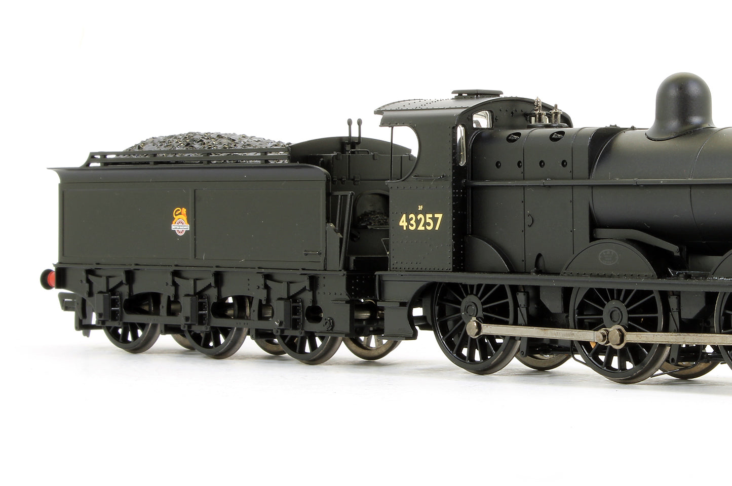 Pre-Owned Class 3F 43257 BR Black Early Emblem Steam Locomotive