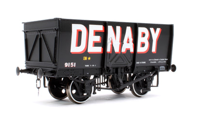 14T Slope Sided Mineral Wagon Black 9151 Denaby