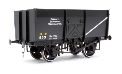 14T Slope Sided Mineral Wagon Black 550 Tarmac