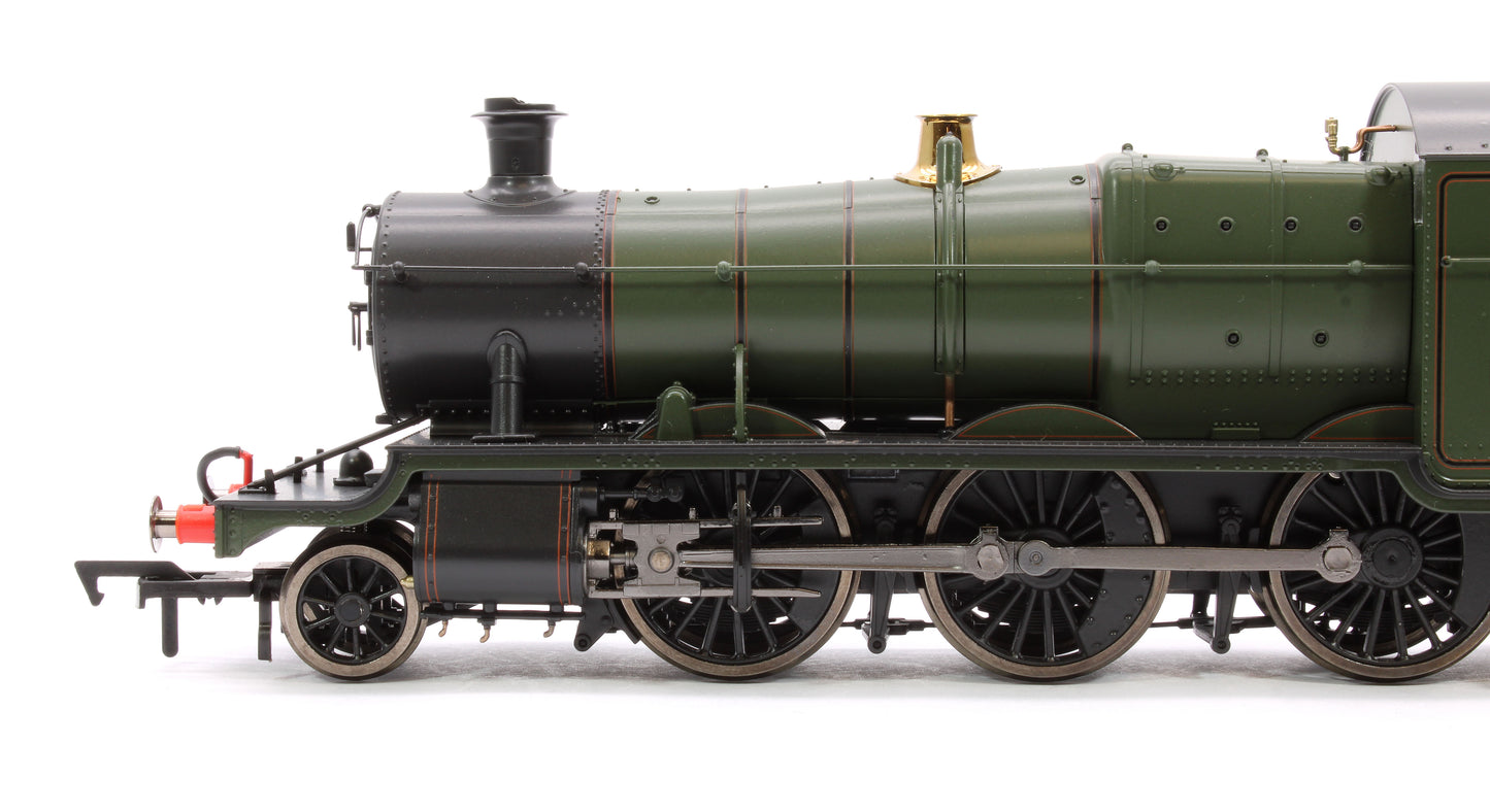 GWR 43xx 2-6-0 Mogul 4358 BR Lined Green Early Crest Steam Locomotive - DCC Sound