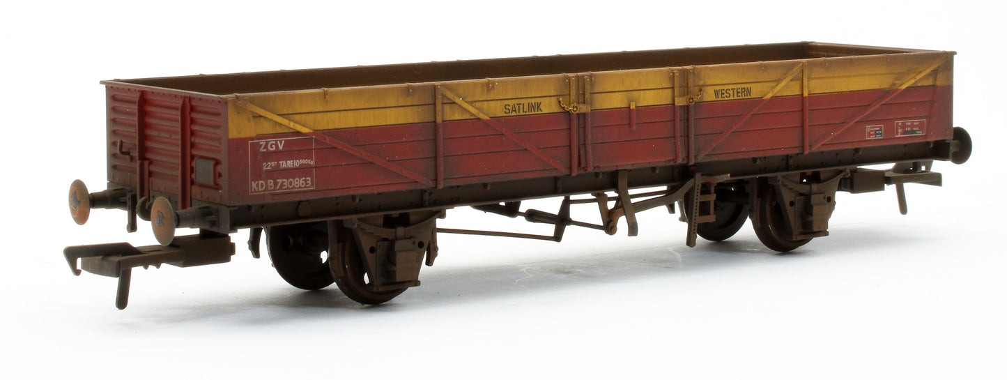 Pre-Owned 38-750Z 22 Ton STV Tube Wagon Satlink (Exclusive Edition) - Custom Weathered