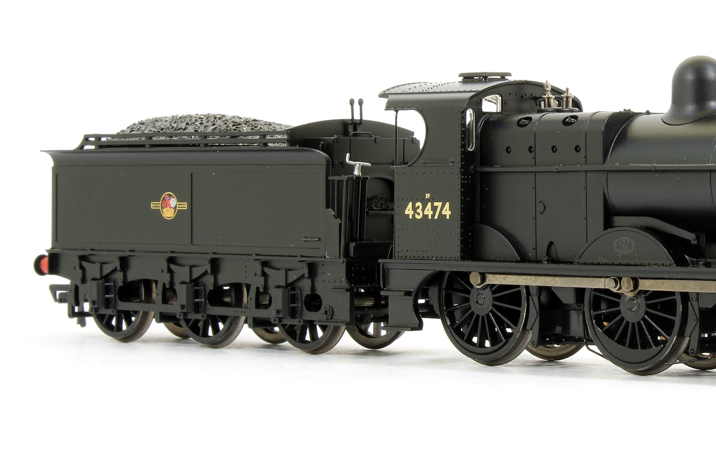 Pre-Owned 31-625 Class 3F 43474 BR Black Late Crest Steam Locomotive