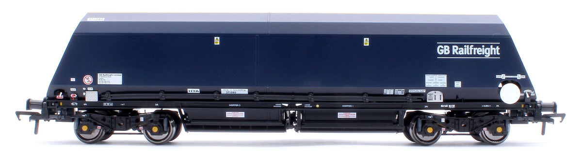 Cutdown HYA Twin Pack -  Blue/Black with GB Railfreight branding with Tail Lights  (Pack 1)