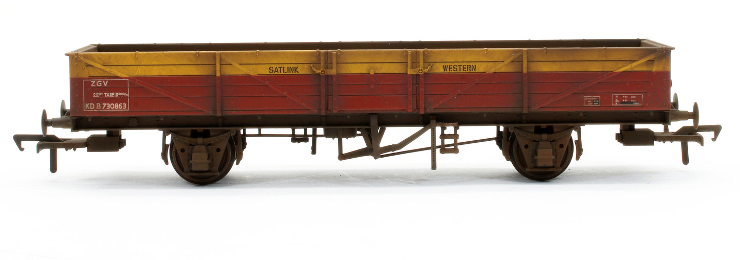 Pre-Owned 38-750Z 22 Ton STV Tube Wagon Satlink (Exclusive Edition) - Custom Weathered