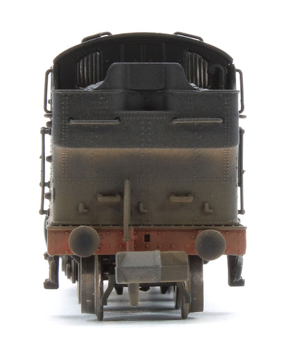 S2103-04W Bespoke Weathered Class 5101 Large Prairie British Railways BR Black (Early Crest) 2-6-2 Tank Locomotive No.5199