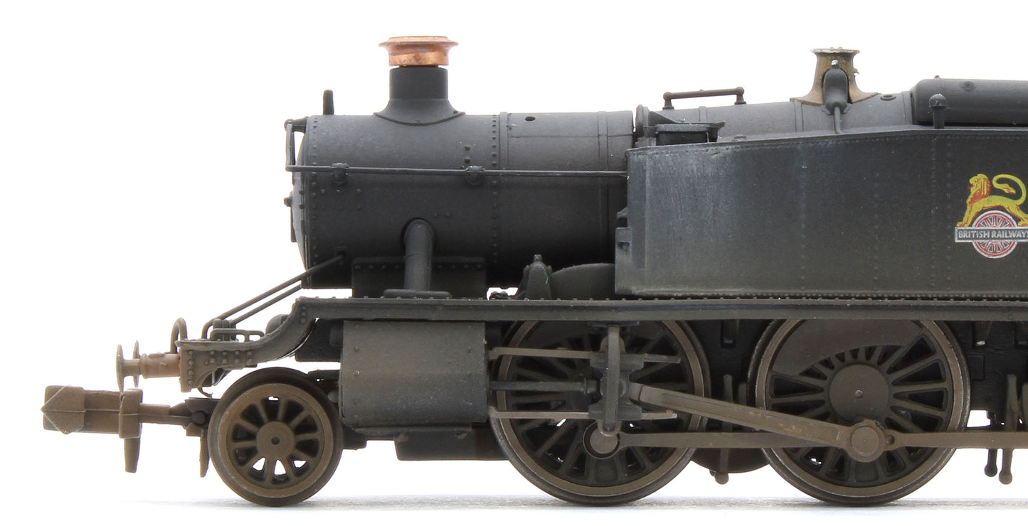 S2103-04W Bespoke Weathered Class 5101 Large Prairie British Railways BR Black (Early Crest) 2-6-2 Tank Locomotive No.5199
