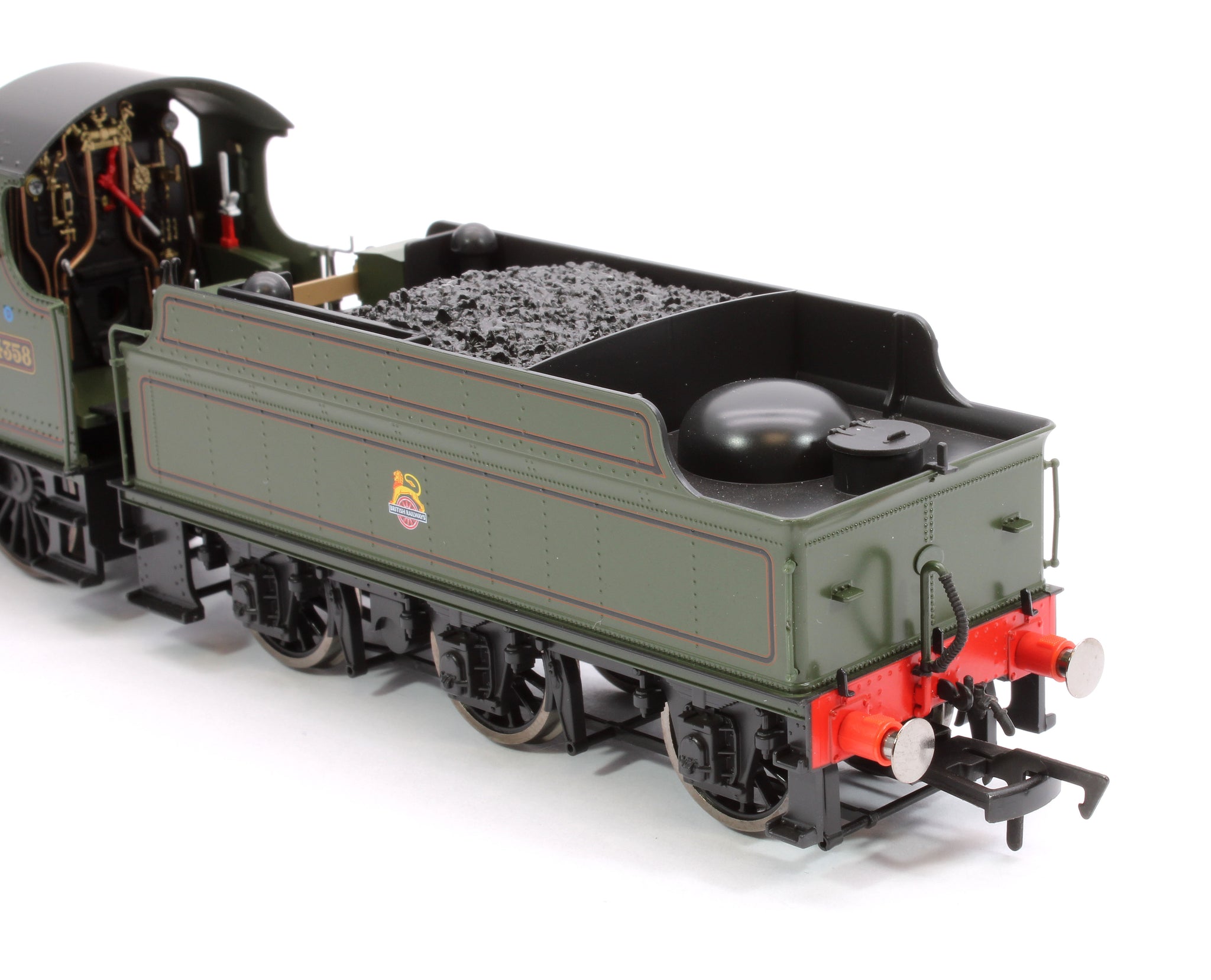 Dapol 4S-043-015S GWR 43xx 2-6-0 Mogul 4358 BR Lined Green Early Crest ...