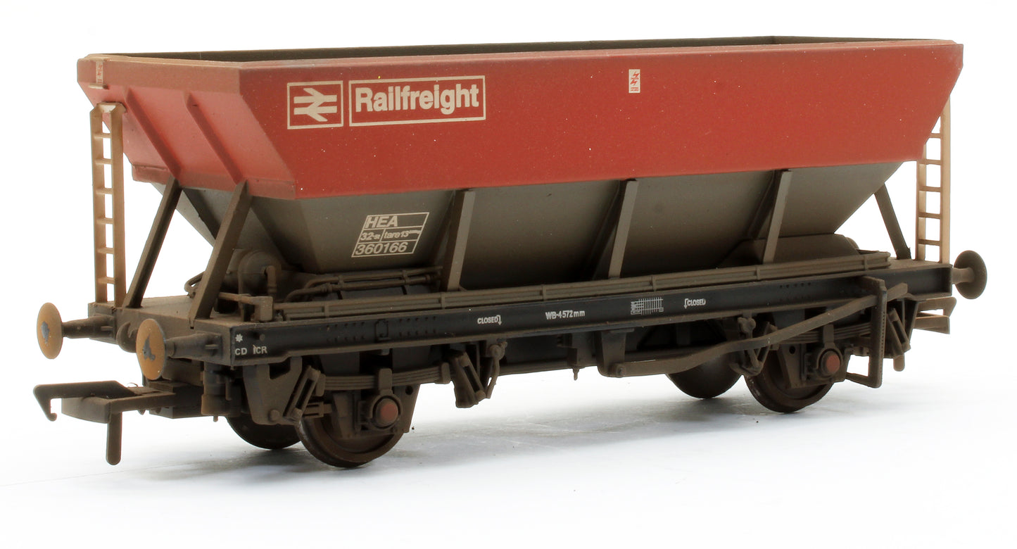 Pre-Owned 38-006A 46 Tonne HEA Hopper Wagon Railfreight '360166' - Custom Weathered