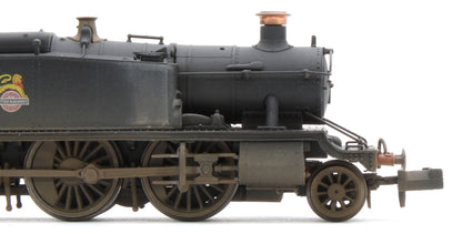 S2103-04W Bespoke Weathered Class 5101 Large Prairie British Railways BR Black (Early Crest) 2-6-2 Tank Locomotive No.5199