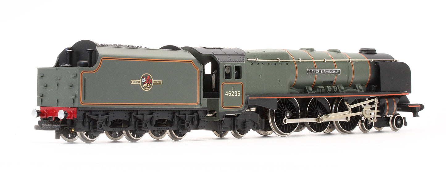 Pre-Owned W2228 BR Green 4-6-2 'City Of Birmingham' 46235 Steam Locomotive