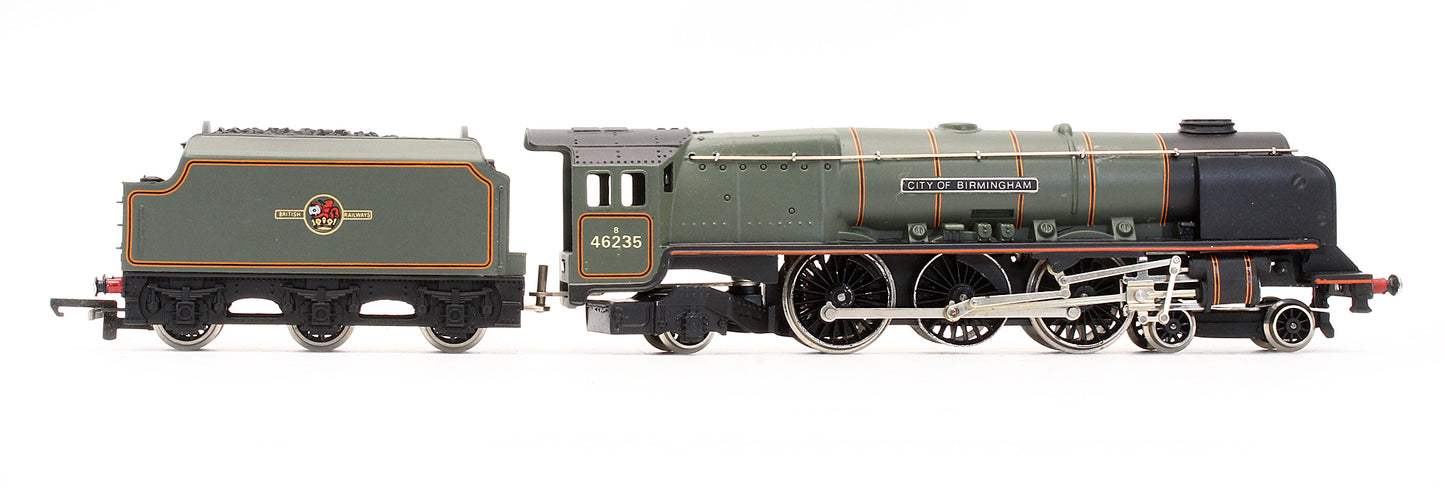 Pre-Owned W2228 BR Green 4-6-2 'City Of Birmingham' 46235 Steam Locomotive