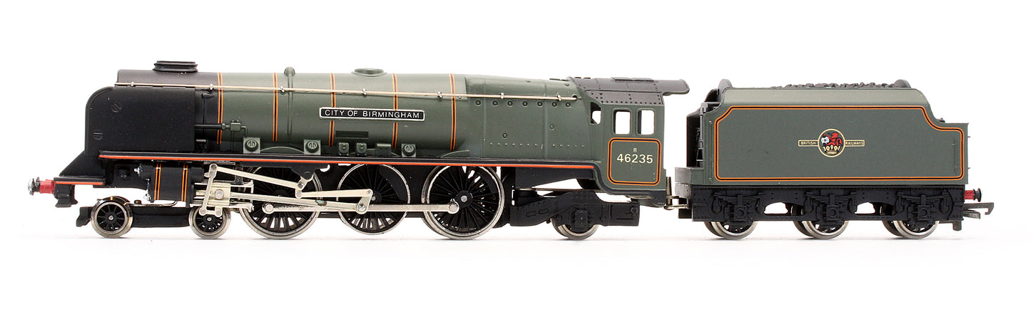 Pre-Owned W2228 BR Green 4-6-2 'City Of Birmingham' 46235 Steam Locomotive