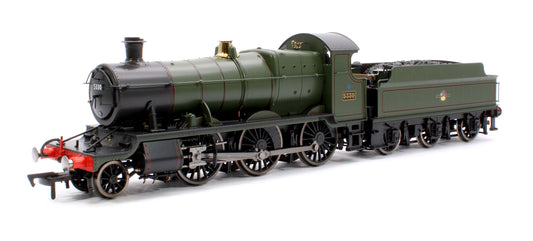 GWR 43xx 2-6-0 Mogul 5330 BR Lined Green Late Crest Steam Locomotive