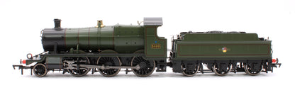 GWR 43xx 2-6-0 Mogul 5330 BR Lined Green Late Crest Steam Locomotive