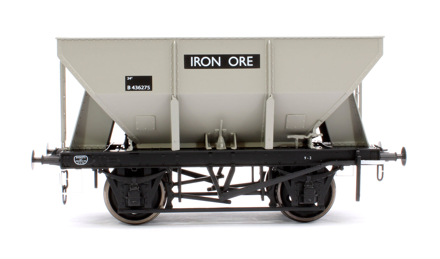 24T Steel Ore Hopper BR Grey B436275 (as at Rutland)