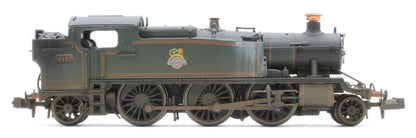 S2103-05W Bespoke  Weathered Class 5101 Large Prairie British Railways BR Lined Green (Early Crest) 2-6-2 Tank Locomotive No.4167