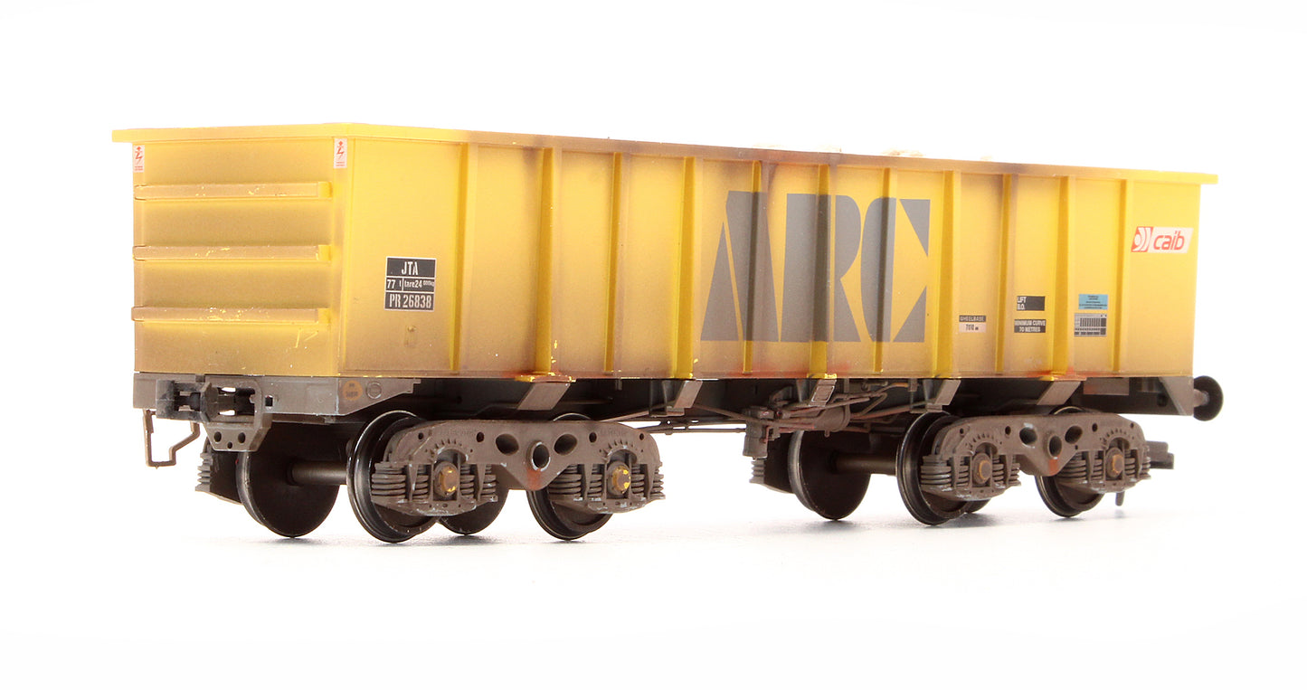 Pre-Owned PTA/JTA+JUA Bogie Tippler Pack - ARC [CAIB] Mustard - Outer Pack - Custom Weathered