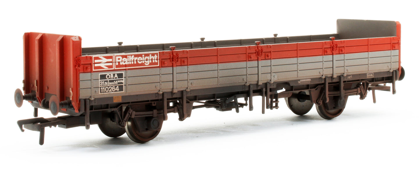 Pre-Owned 38-041 OBA Open Wagon Railfreight '110264' - Custom Weathered