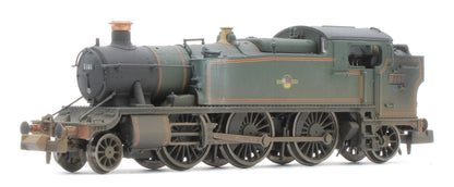S2103-07W Bespoke Weathered Class 5101 Large Prairie British Railways BR Lined Green (Late Crest) 2-6-2 Tank Locomotive No.5101