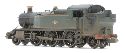 S2103-07W Bespoke Weathered Class 5101 Large Prairie British Railways BR Lined Green (Late Crest) 2-6-2 Tank Locomotive No.5101