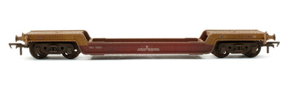 Pre-Owned 33-901Z Bogie Well Wagon Satlink 'KDB900935' - Custom Weathered