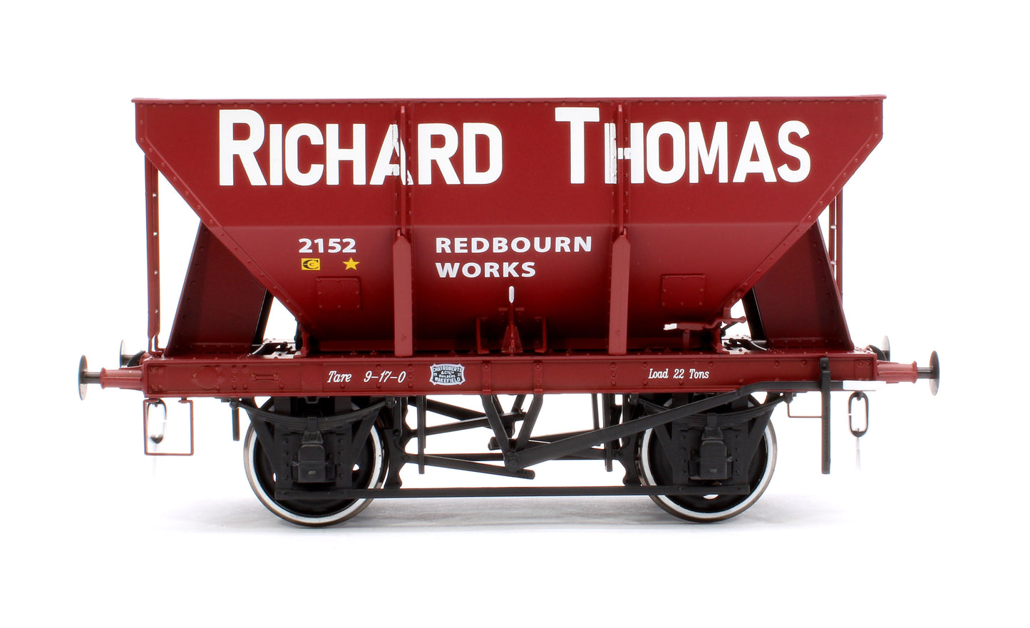 24T Steel Ore Hopper Red Oxide 2512 Richard Thomas