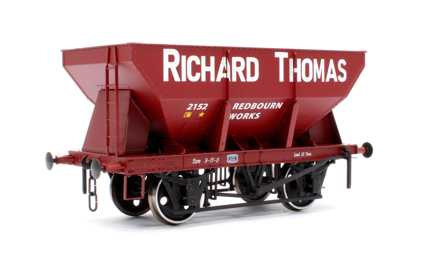 24T Steel Ore Hopper Red Oxide 2512 Richard Thomas