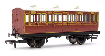 4 Wheel Coach 3rd Class LB&SCR Mahogany 881